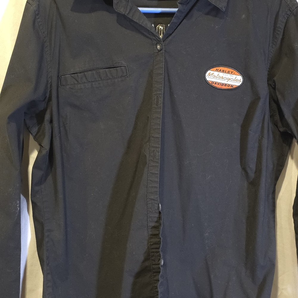 Harley-Davidson Black Shirt with Logo